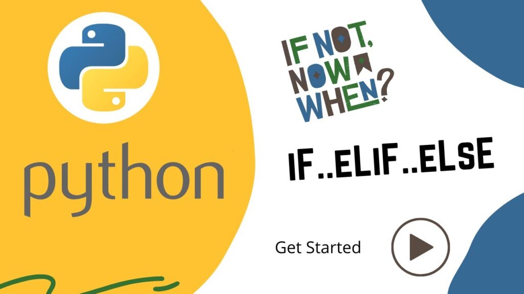 python if elif else